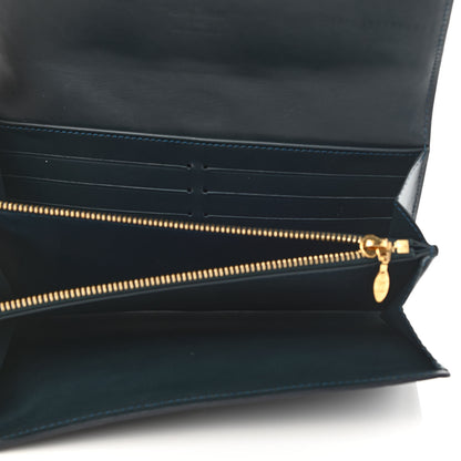 Louis Vuitton Vernis Sarah Wallet Blue Nuit 5 of 8