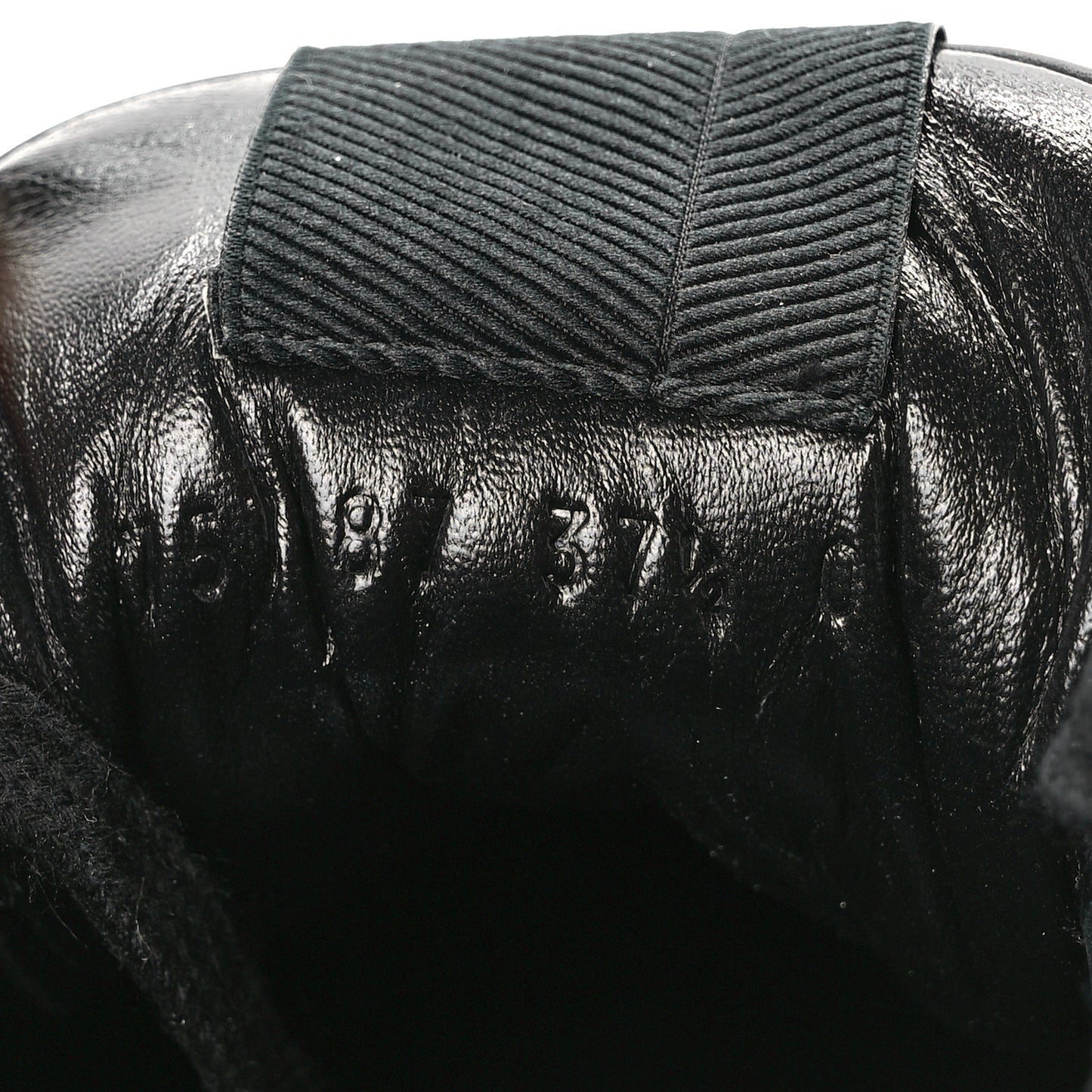 Dali Soft Calfskin Cut Out Interlocking G Womens Rhyton Sneakers 37.5 Black Ivoire