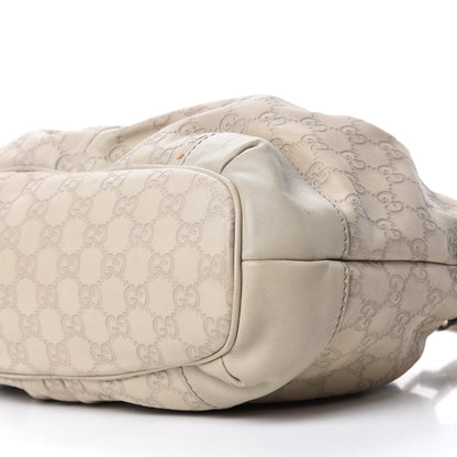 Gucci Guccissima Medium Sukey Top Handle Bag White 7 of 17