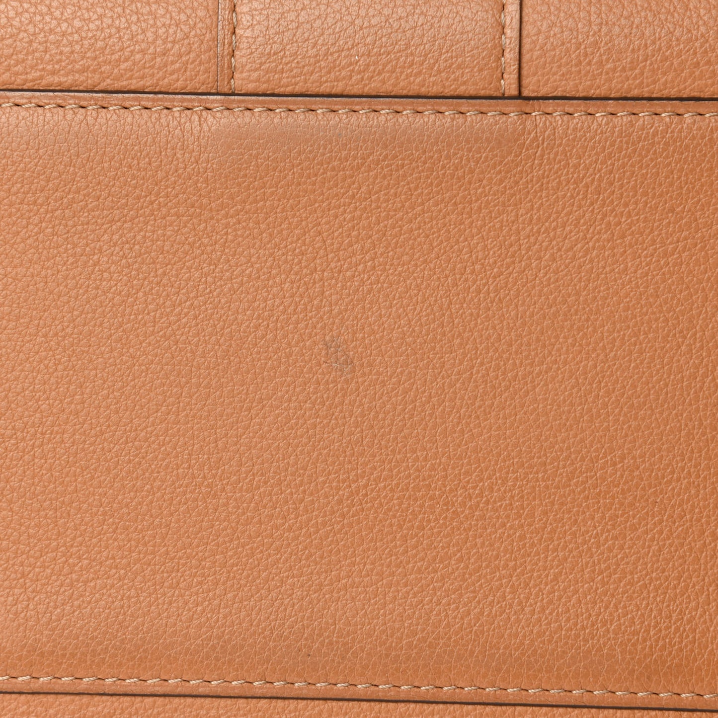 Grained Calfskin MM Brillant Satchel Natural