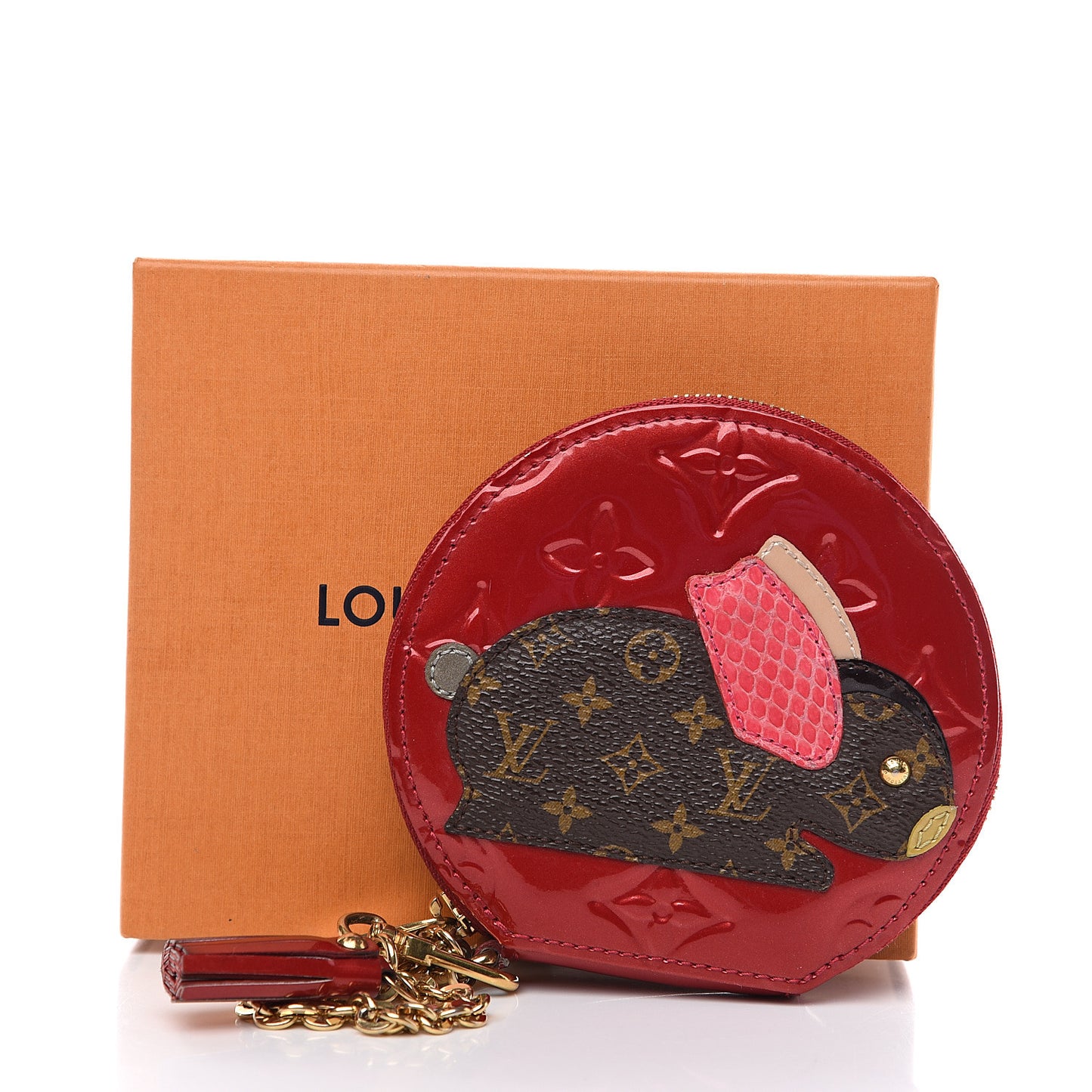 Vernis Animania Lapin Bunny Round Coin Purse Pomme D'Amour