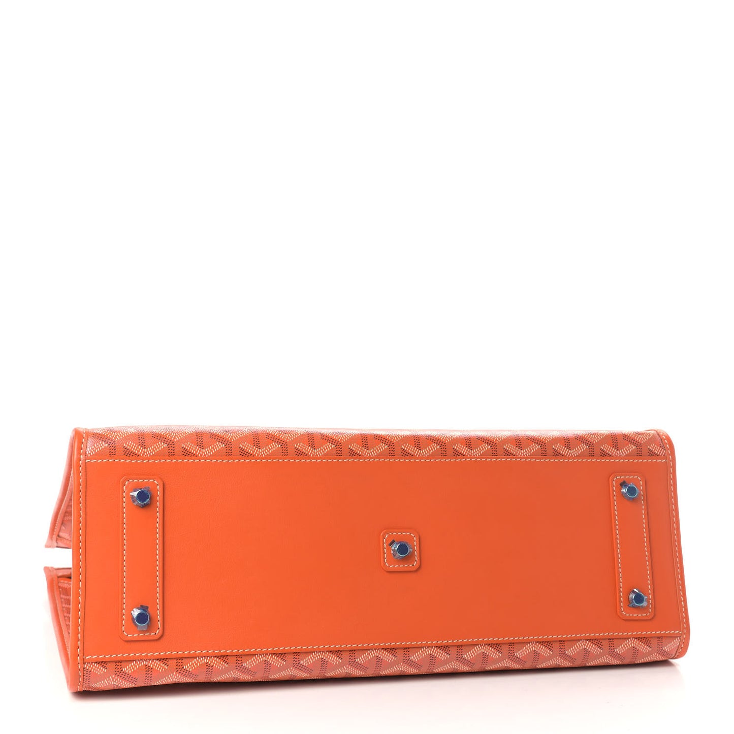 Goyardine Marquises Tote Orange