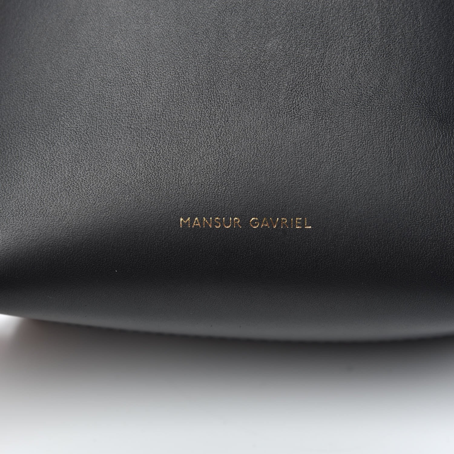 Mansur Gavriel Calfskin Mini Mini Bucket Bag Black Flamma 9 of 10