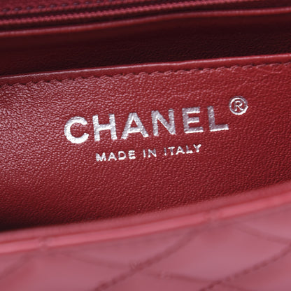 Chanel Patent Calfskin Quilted Mini Rectangular Flap Red 6 of 12