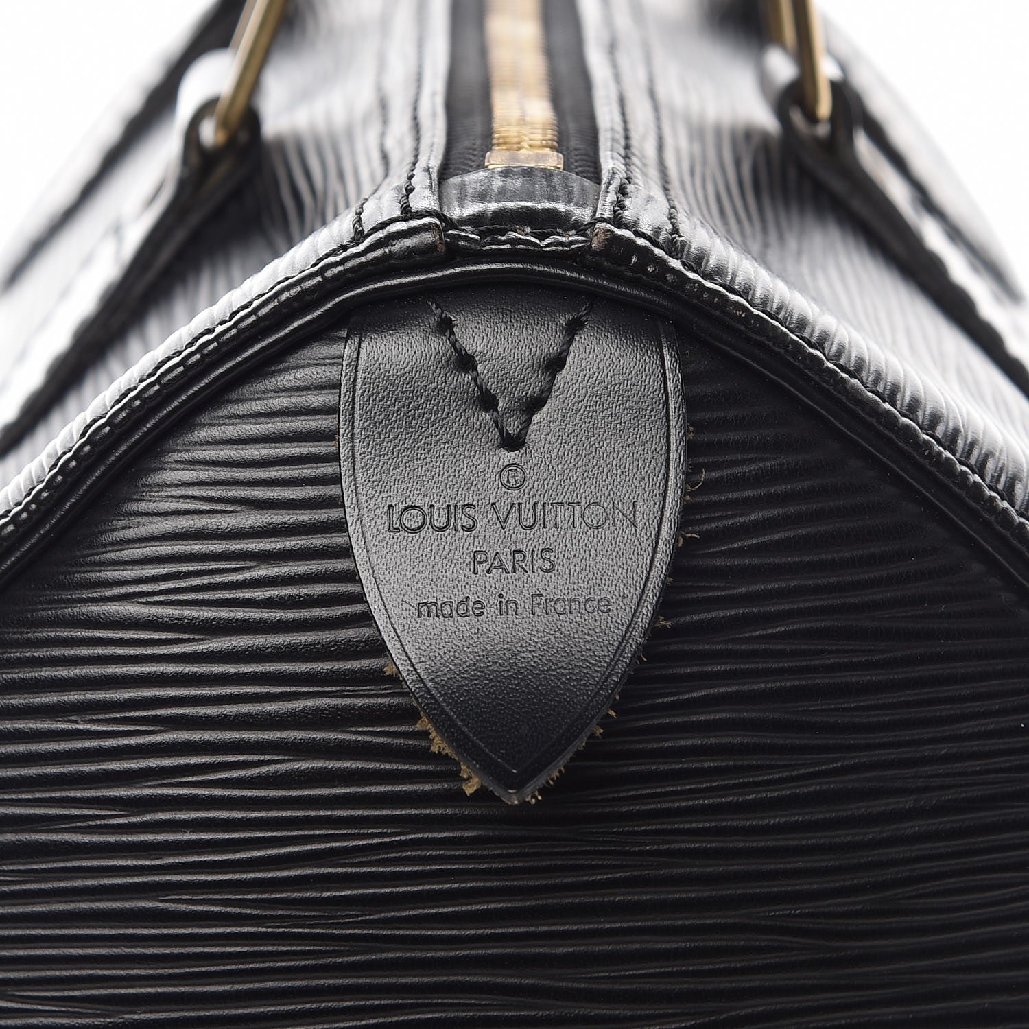Louis Vuitton Epi Speedy 25 Black 9 of 15