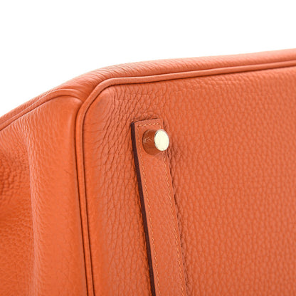 Hermes Togo Birkin 35 Orange 8 of 36