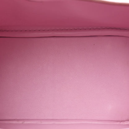 Hermes Taurillon Clemence Mini Lindy 20 Mauve Sylvestre 5 of 15