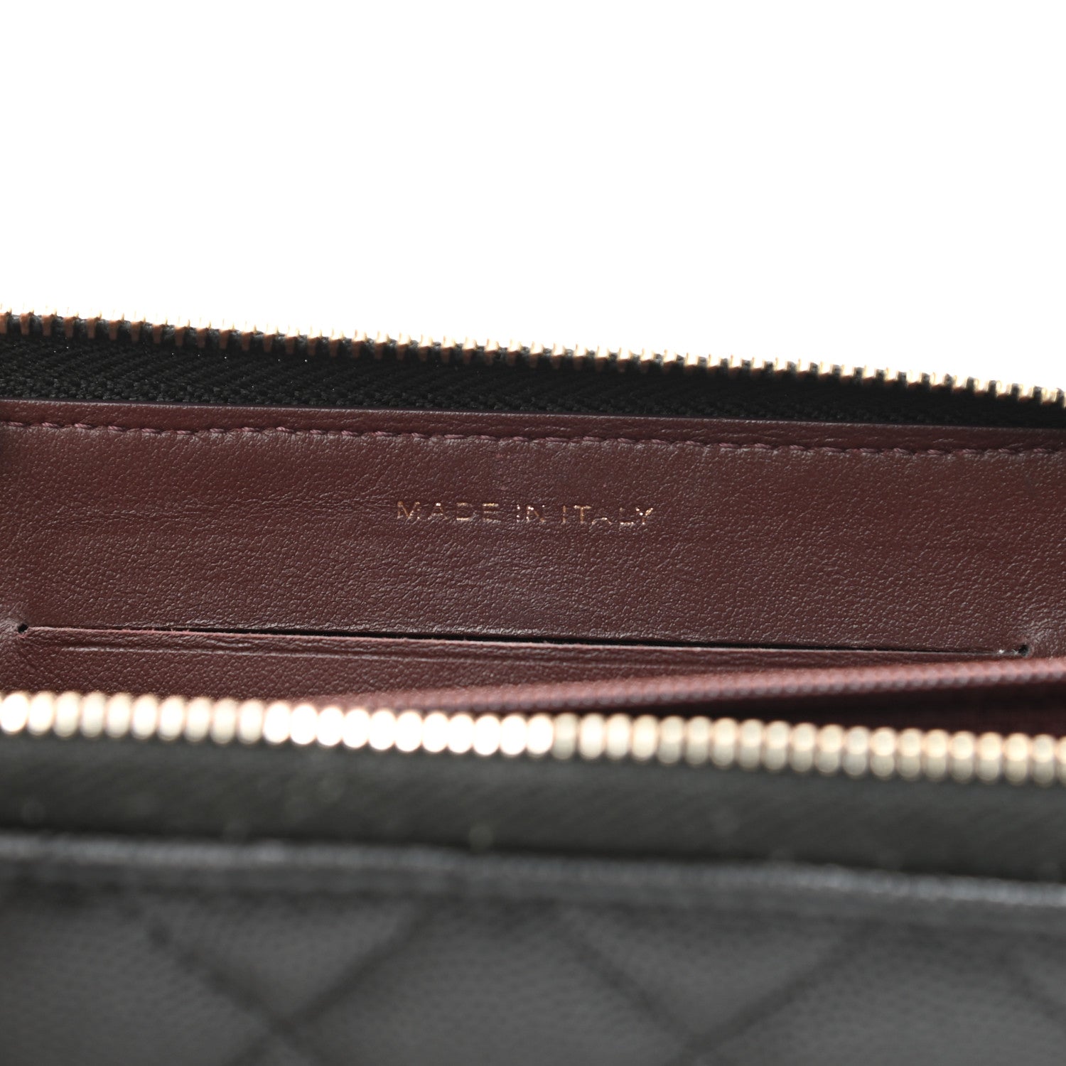 Chanel Caviar Quilted Small Zip Around Wallet Black 7 of 10