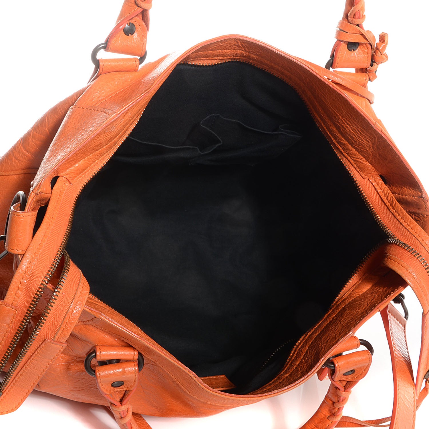 Balenciaga Agneau Velo Tangerine 7 of 12