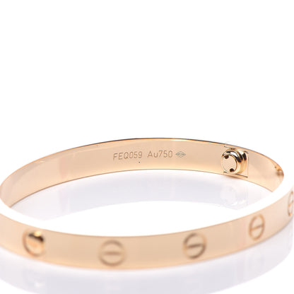 Cartier 18K Yellow Gold LOVE Bracelet 16 4 of 6