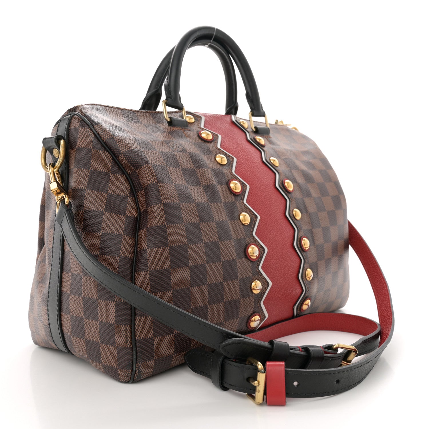 Louis Vuitton Damier Ebene Karakoram Speedy Bandouliere 30 3 of 11