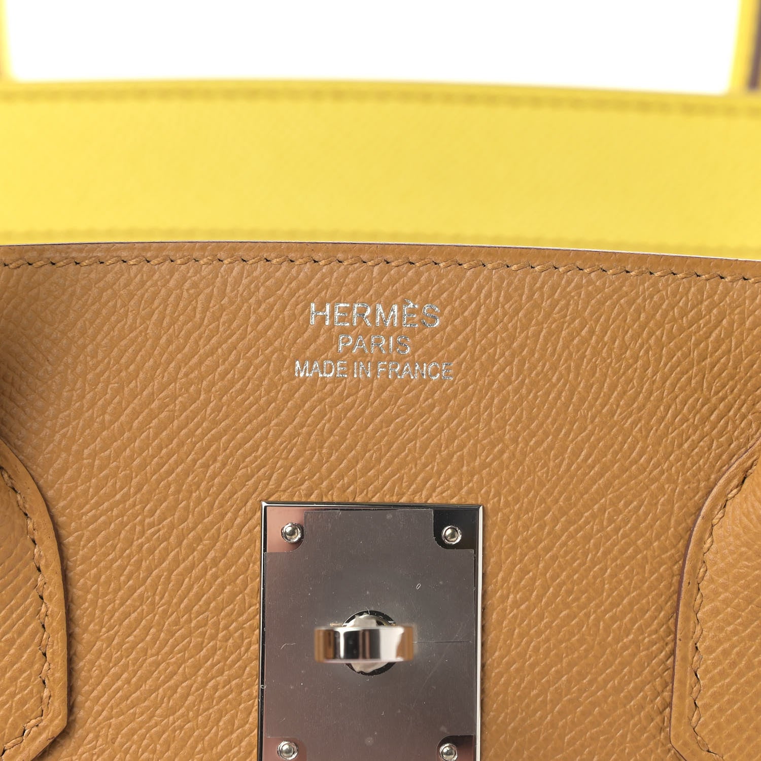 Hermes Epsom Sunrise Birkin Sellier 35 Lime Sesame Rose Confetti Terre Battue 6 of 10