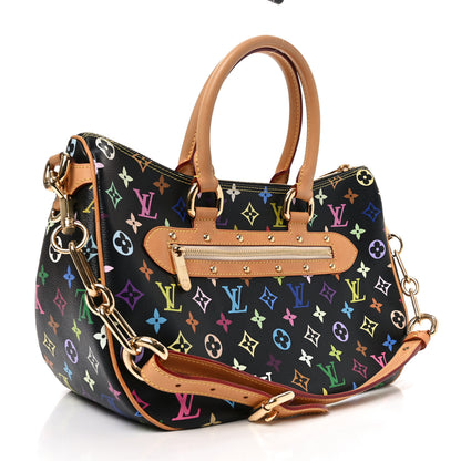Louis Vuitton Monogram Multicolor Rita Black 3 of 9