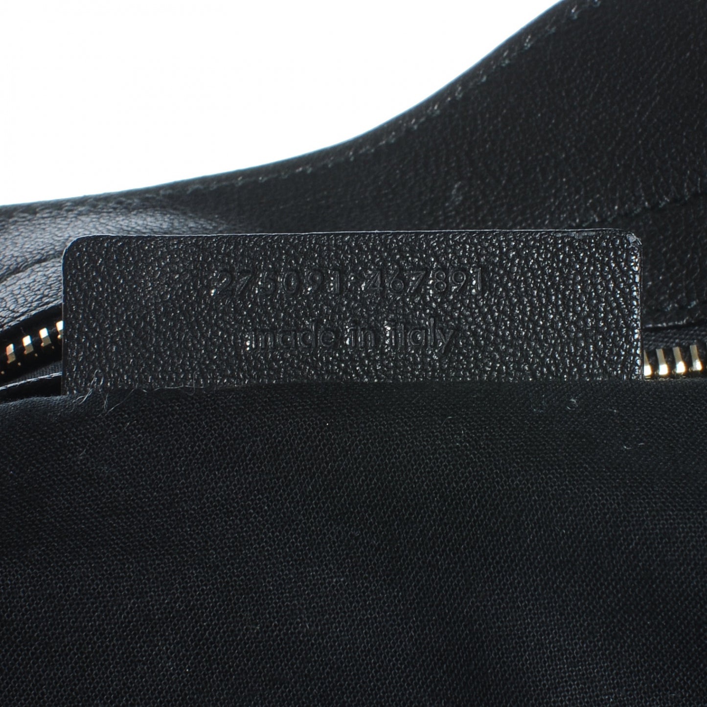 Leather Large Cabas Chyc Black