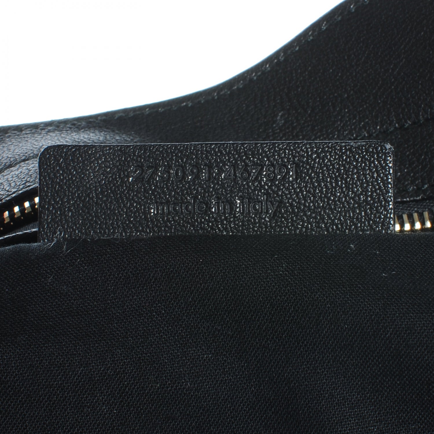 Saint Laurent Leather Large Cabas Chyc Black 7 of 7