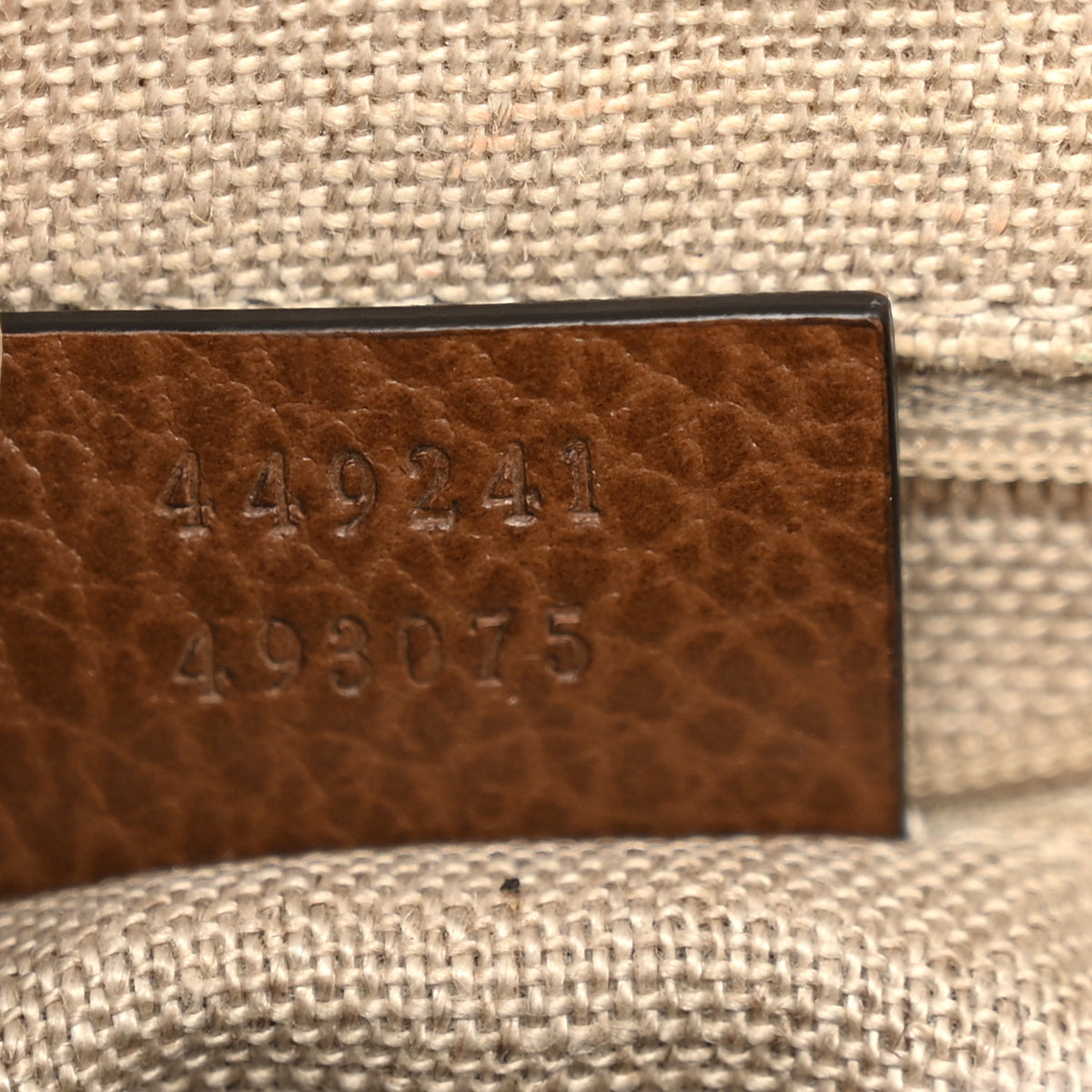 Monogram Small Bree Tote Beige Tabacco