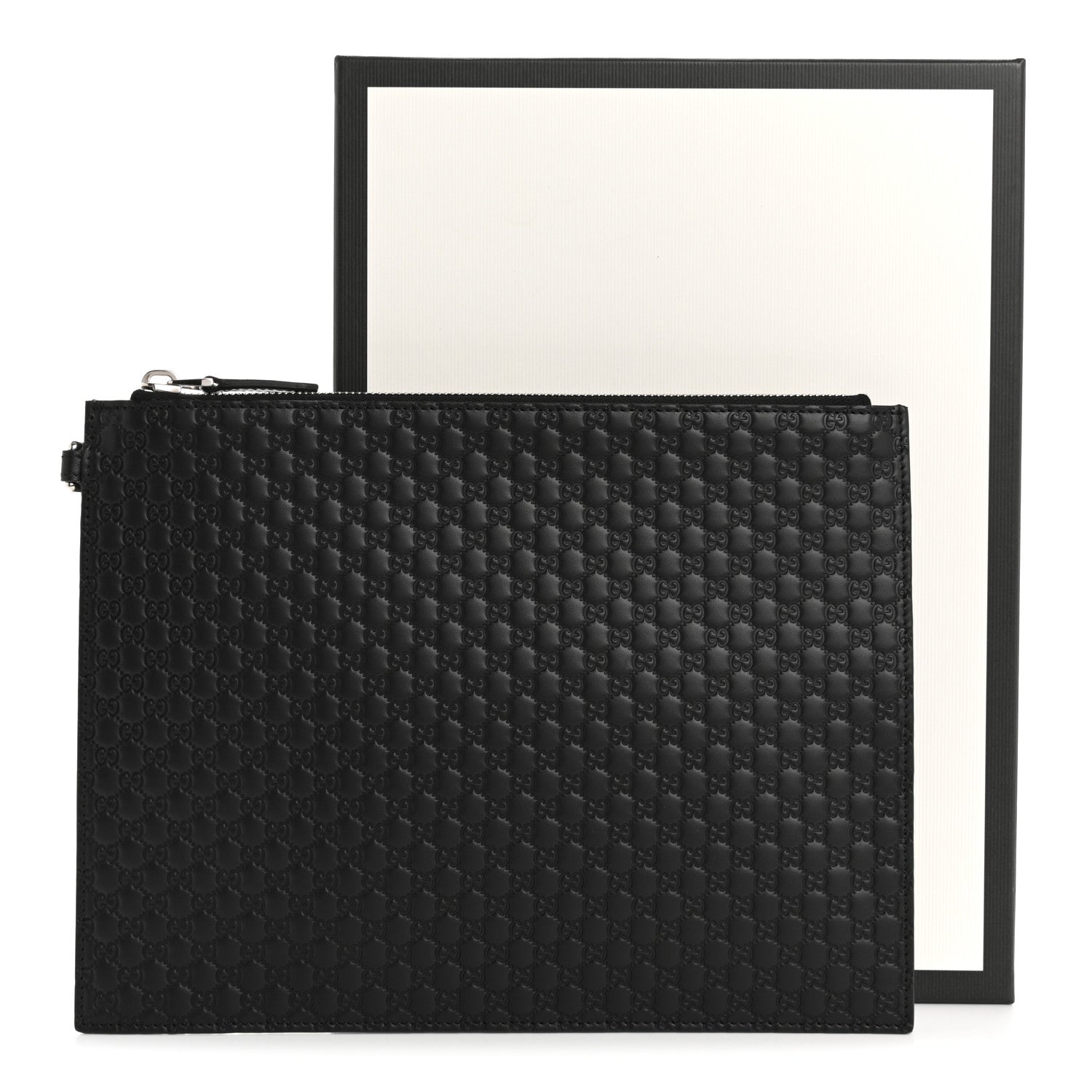 Gucci Microguccissima Clutch Black 10 of 10