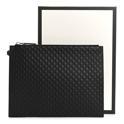 Gucci Microguccissima Clutch Black 10 of 10