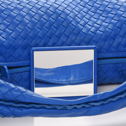 Bottega Veneta Nappa Intrecciato Large Veneta Hobo Signal Blue 5 of 9