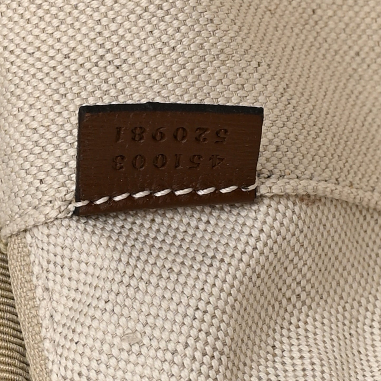 GG Supreme Monogram Azalea Calfskin Retro Interlocking G Small Savoy Cabin Trolley Beige Ebony Brown Sugar