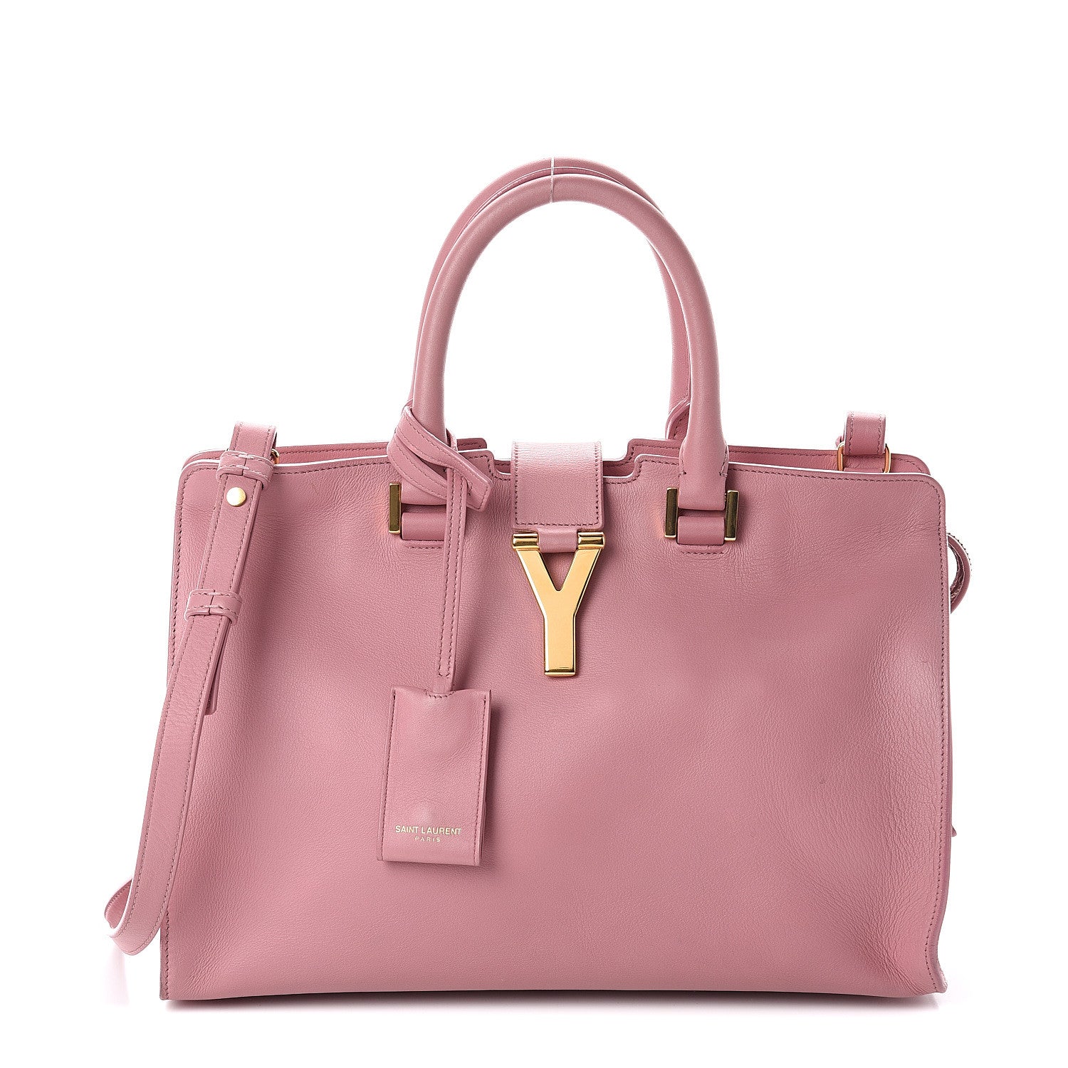 Saint Laurent Calfskin Small Classic Y Cabas Vieux Rose 1 of 7