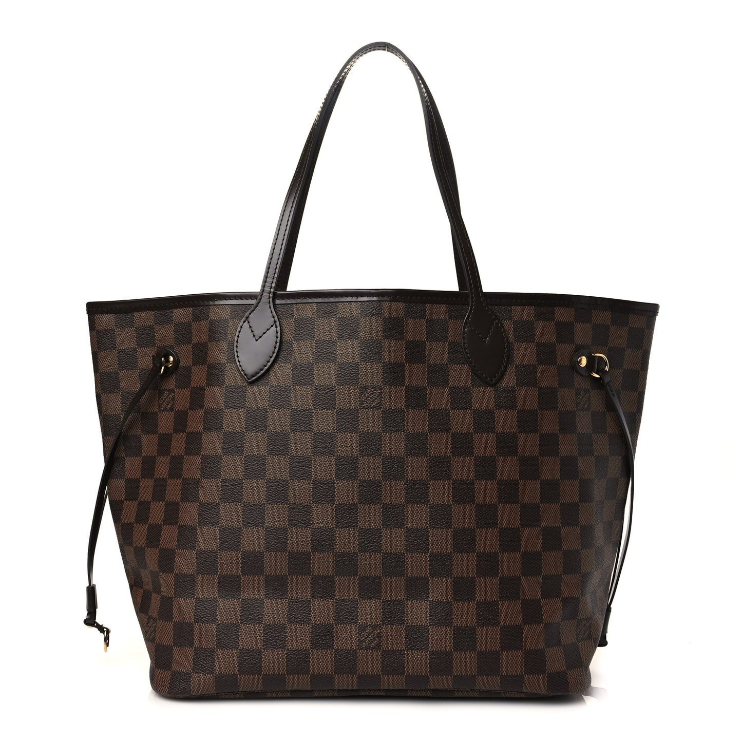Damier Ebene Neo Neverfull MM Rose Ballerine