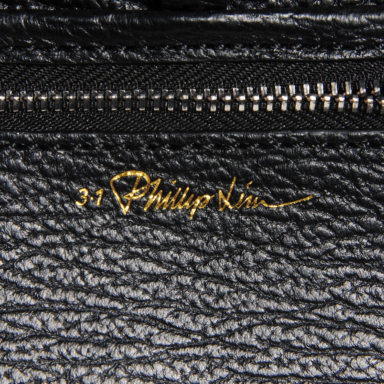 3.1 Phillip Lim 3.1 Pebbled Leather Elaphe Mini Pashli Satchel Natural Black 6 of 13