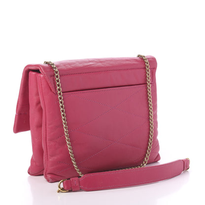 Lanvin Lambskin Mini Sugar Flap Shoulder Bag Pink 3 of 9