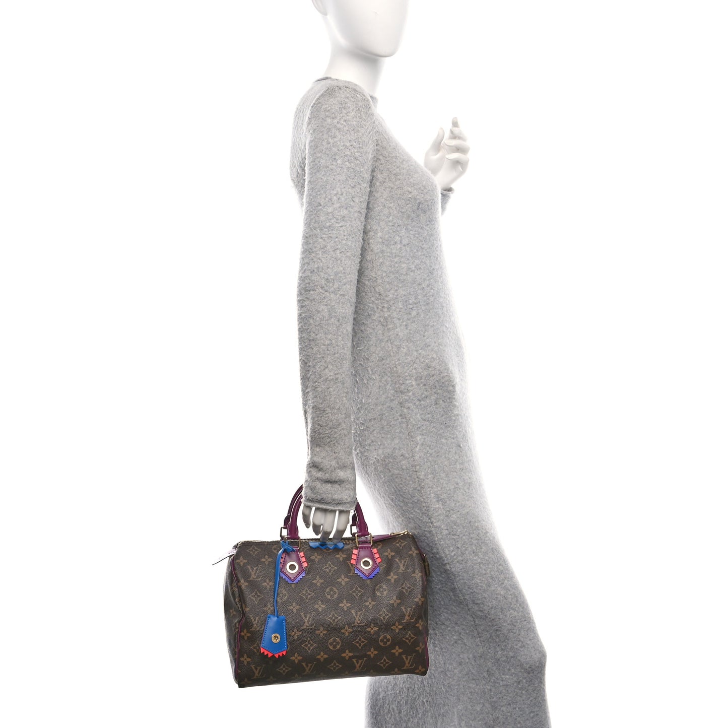 Monogram Totem Speedy 30 Magenta