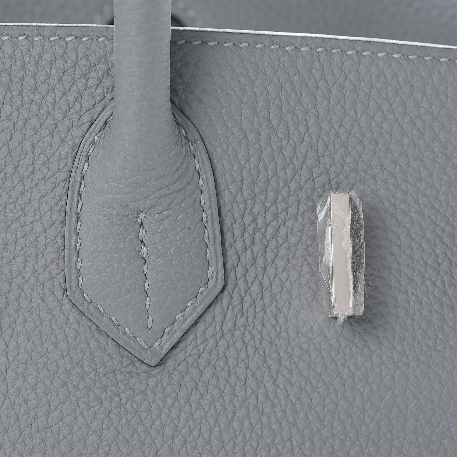 Hermes Togo Birkin 30 Bleu Glacier 26 of 38