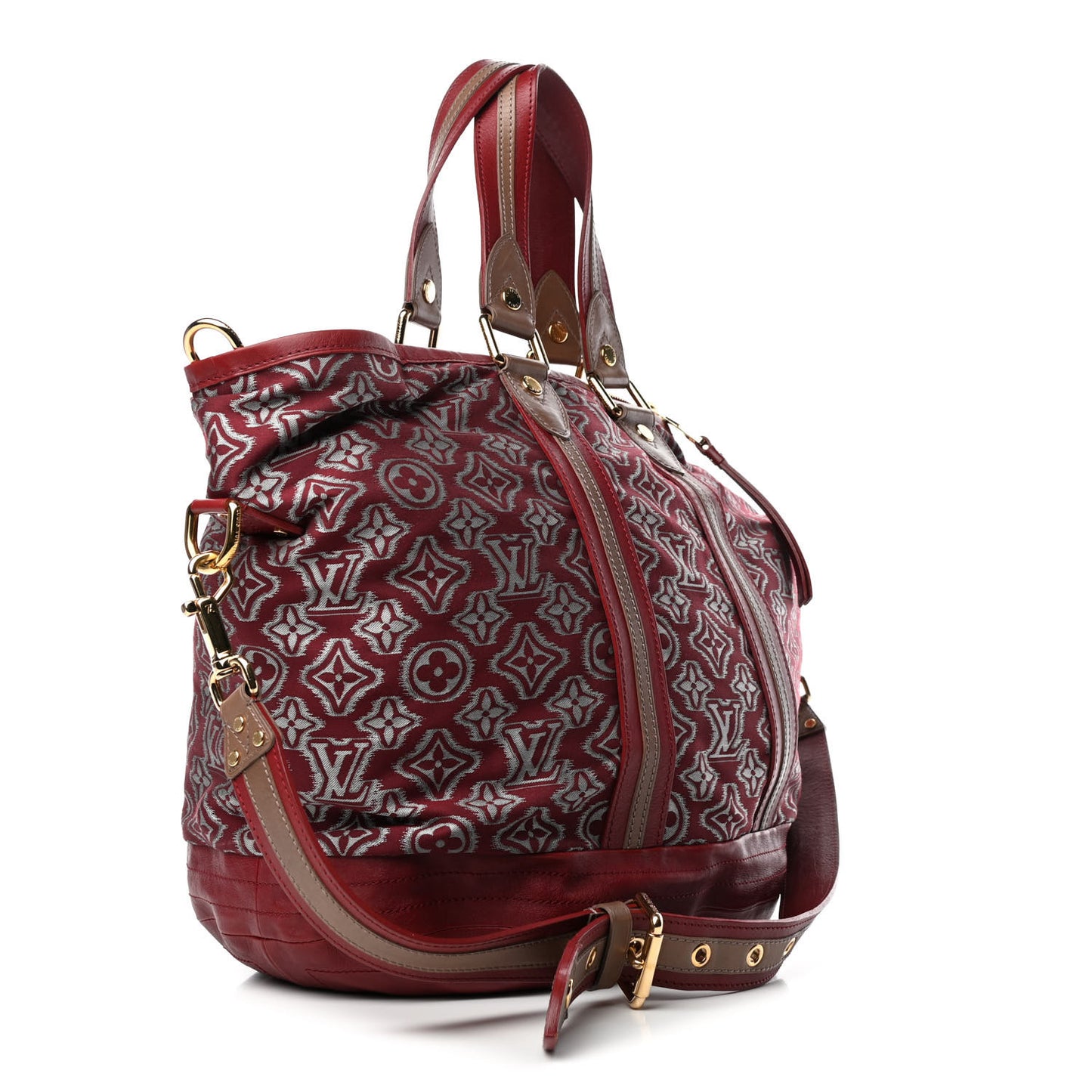 Jacquard Monogram Aviator Bordeaux