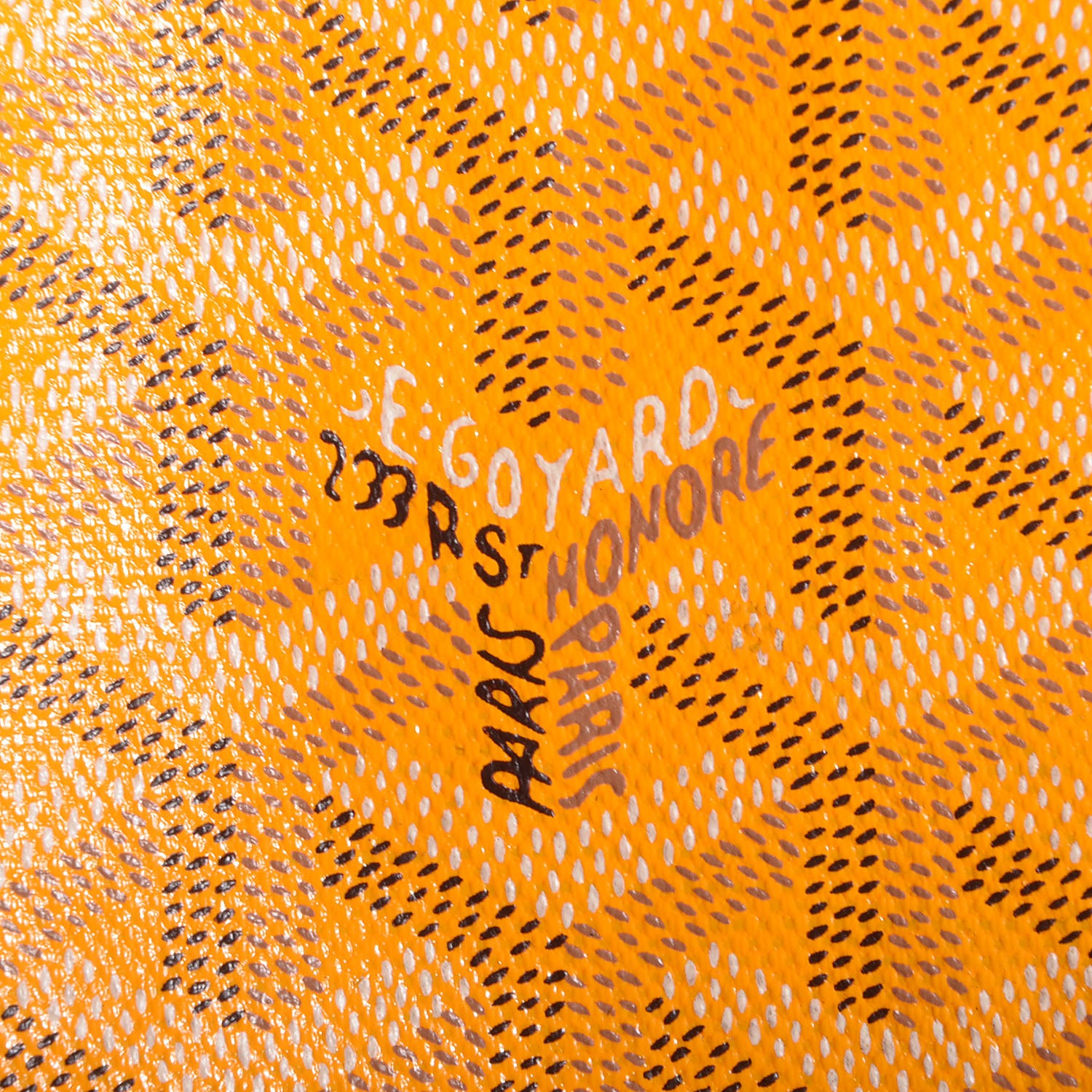 Goyard Goyardine Saint Louis GM Yellow 7 of 8