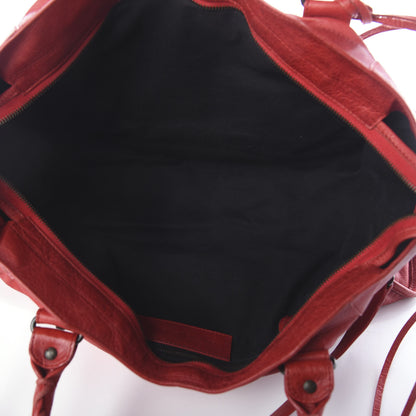 Balenciaga Agneau Classic Hardware Part Time Rouge Coquelicot 5 of 8