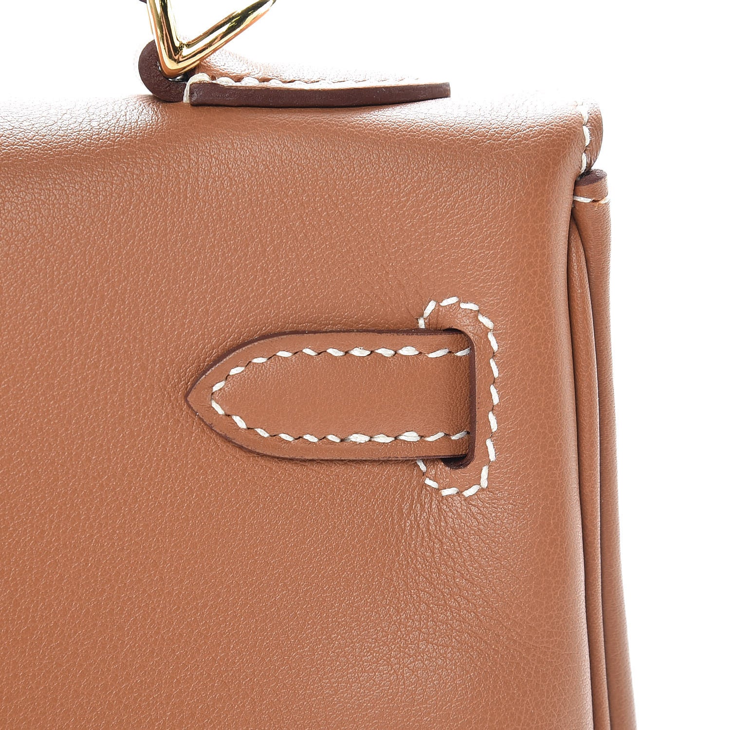 Hermes Swift Kelly Retourne 25 Gold 12 of 37