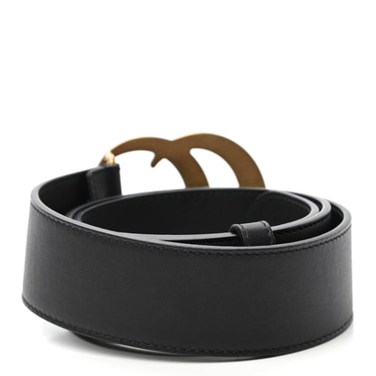 Gucci Calfskin Double G 40mm Belt 75 30 Black 2 of 5