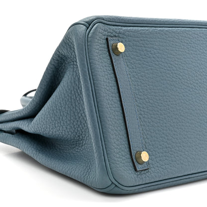 Hermes Togo BIRKIN 30 Cobalt 10 of 12
