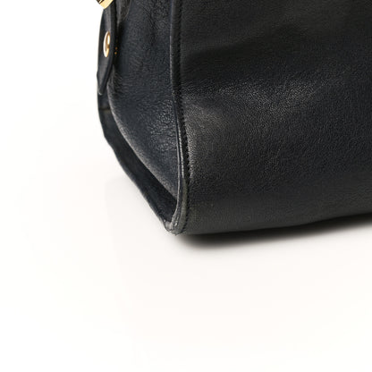 Saint Laurent Sheepskin Small Cabas ChYc Navy 8 of 26