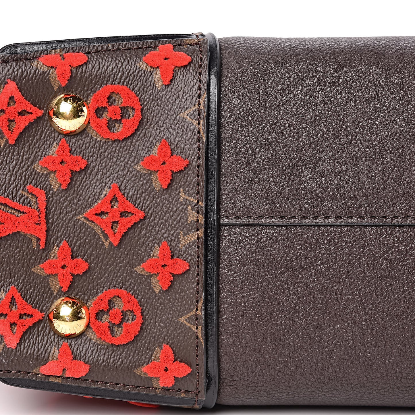 Veau Cachemire Tote W PM Chocolate