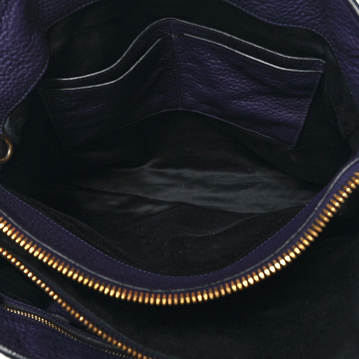 Miu Miu Vitello Daino Tote Uva 5 of 16