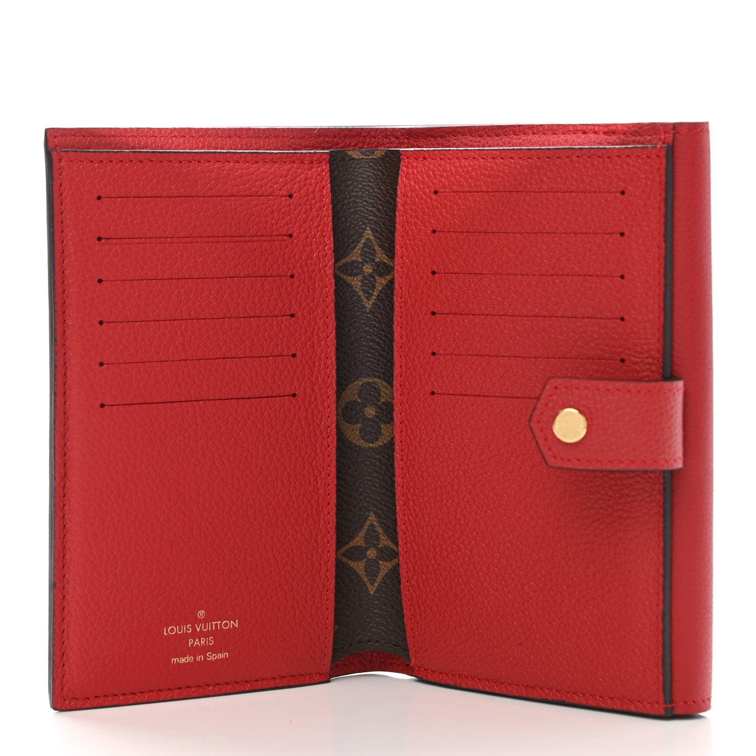 Louis Vuitton Monogram Pallas Compact Wallet Cherry 5 of 8