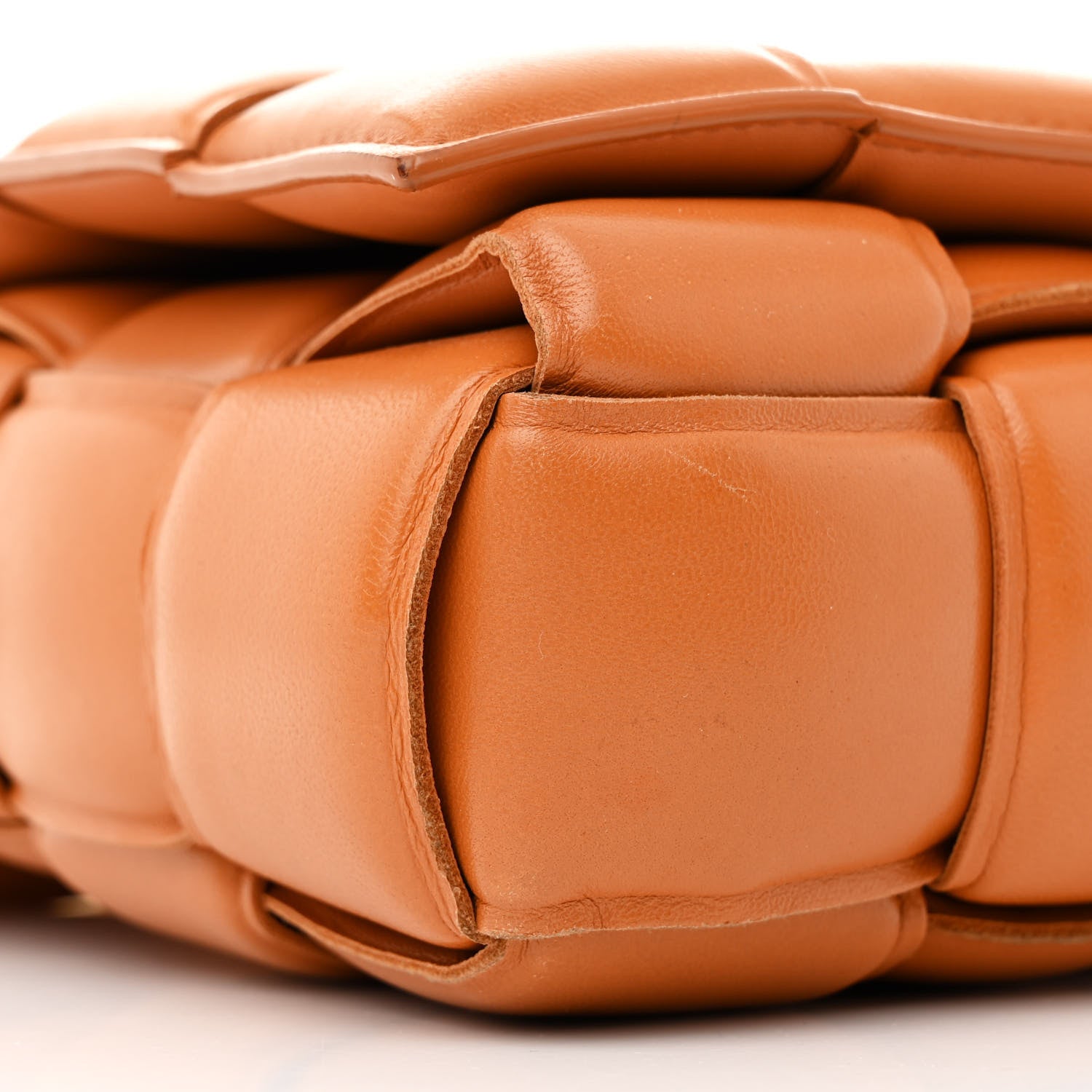Bottega Veneta Nappa Maxi Intreccio Padded Cassette Crossbody Bag Clay 9 of 11