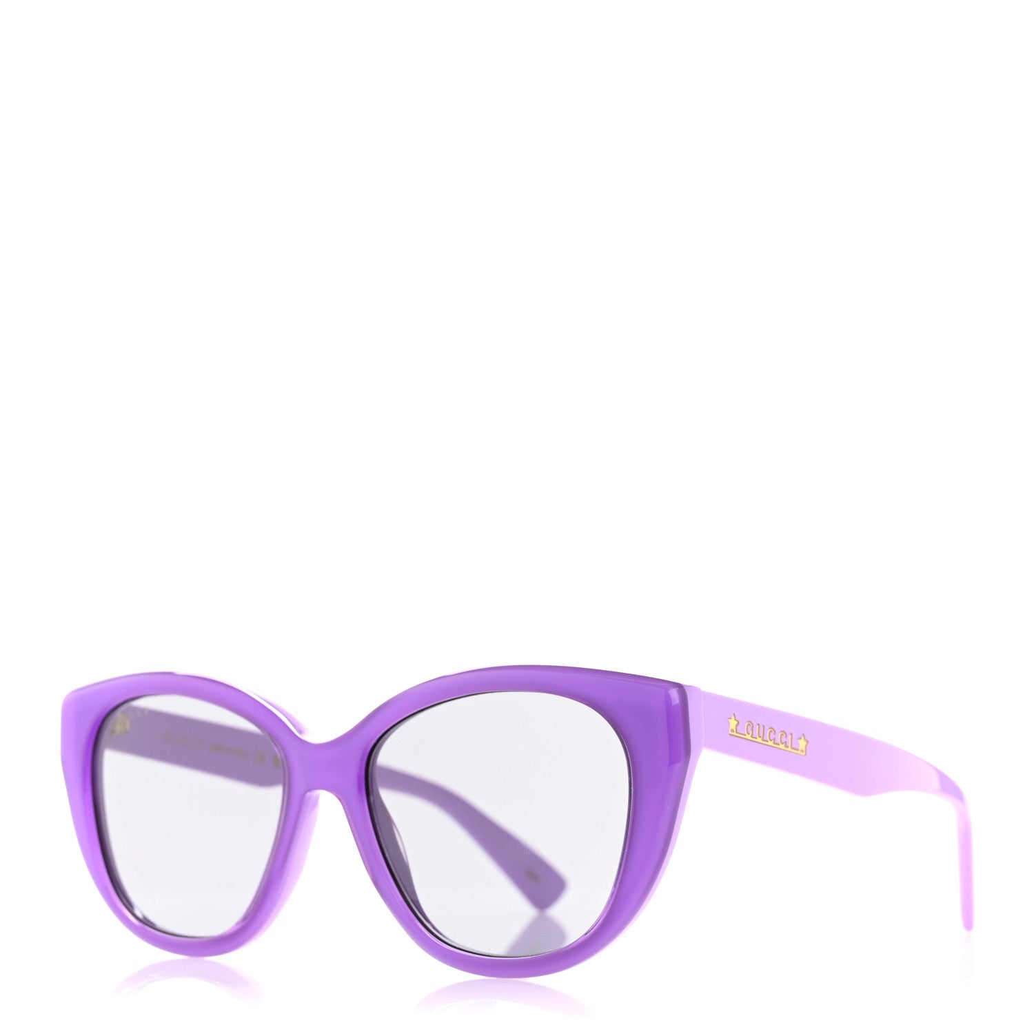 Gucci Acetate Cat Eye Sunglasses GG1588S Purple 1 of 7