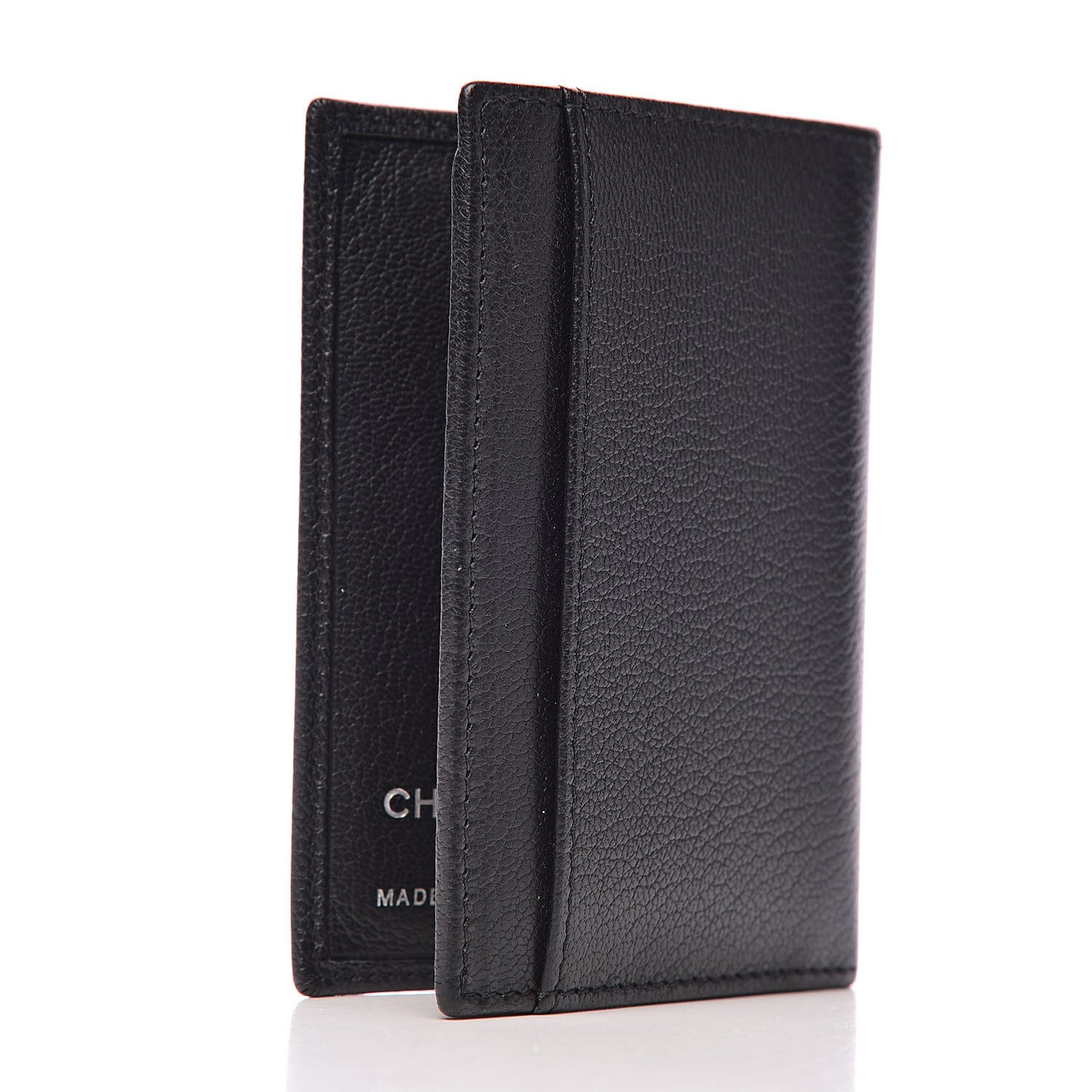 Goatskin Card Case Black