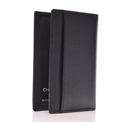 Chanel Goatskin Card Case Black 3 of 8