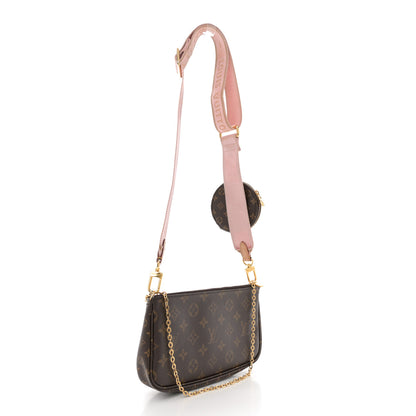 Louis Vuitton Monogram Multi Pochette Accessories Rose Clair 3 of 11