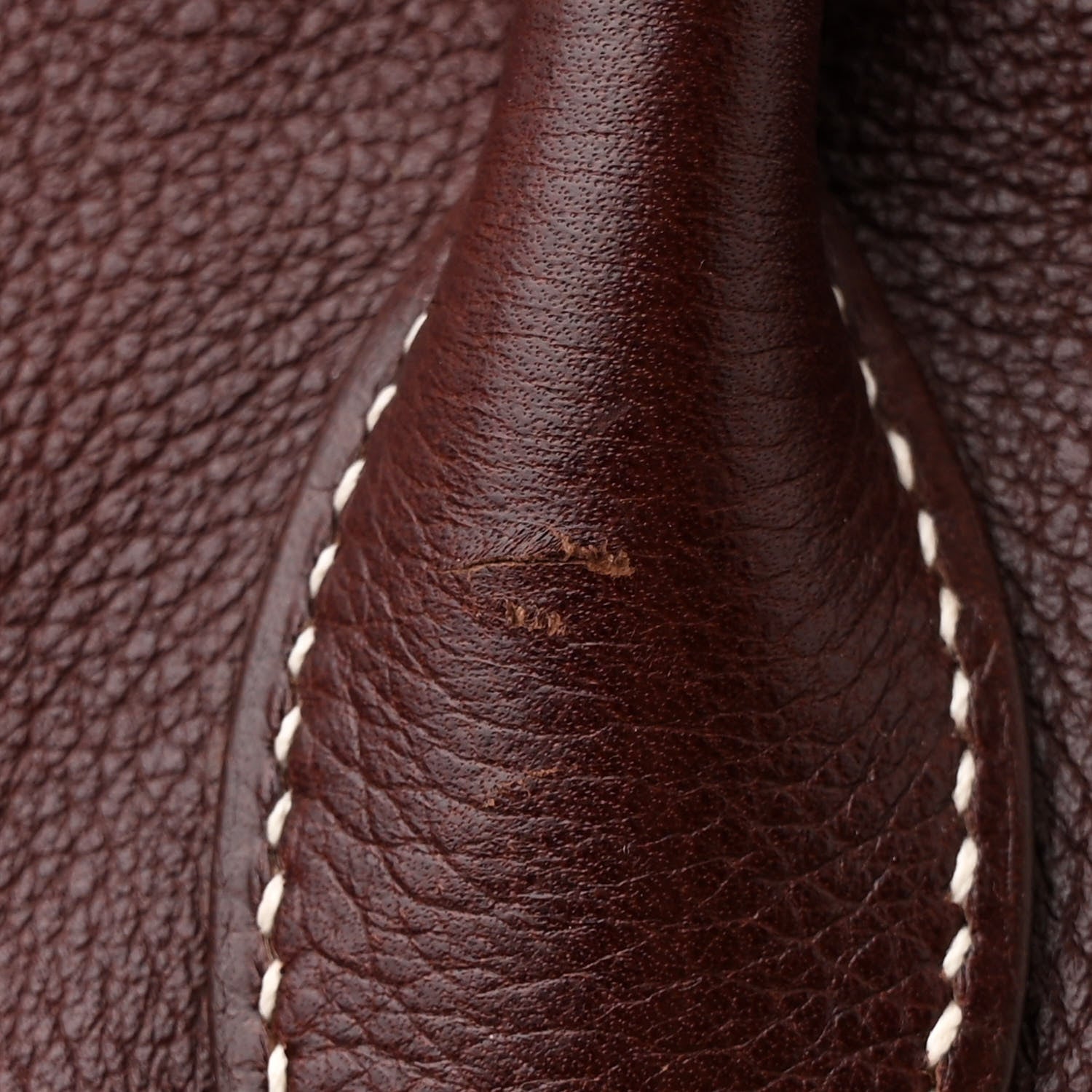 Hermes Evergrain Polochon 38 Bag Havane 11 of 11