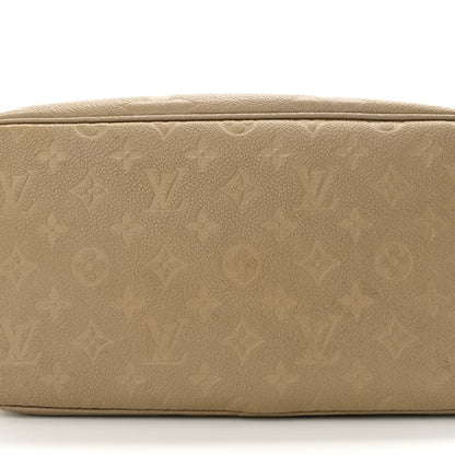 Louis Vuitton Empreinte Monogram Giant Neverfull MM Tourterelle 11 of 17