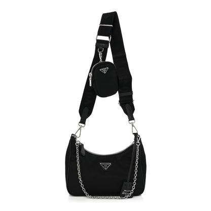 Prada Nylon Re-Edition 2005 Shoulder Bag Black 1 of 12