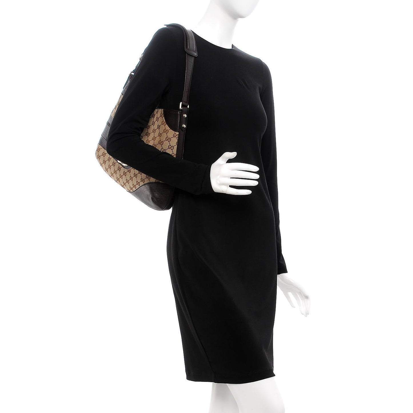 Monogram Hasler Hobo Dark Brown