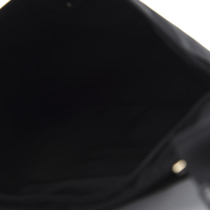 Prada Nylon Flat Messenger Bag Black 6 of 10
